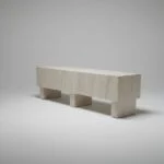 ARIA TV UNIT TRAVERTINE