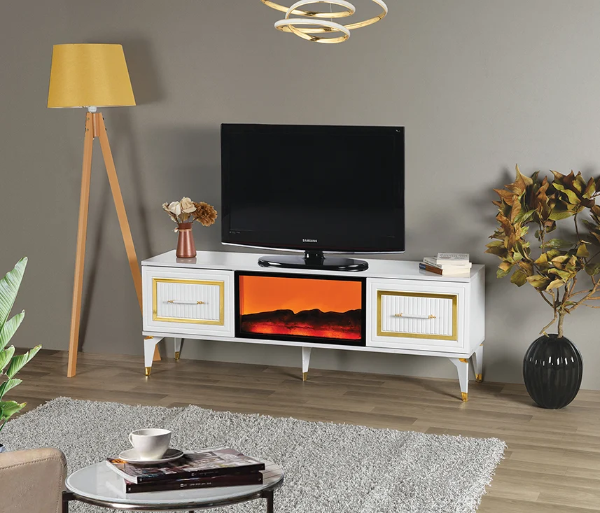 INCI WHITE GOLD MEMBRAN TV UNIT