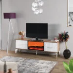 INCI TV UNIT ÇIRAĞAN WHITE MEMBRAN
