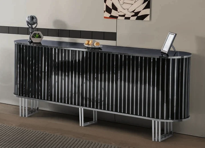NEHIR CONSOLE BLACK SILVER