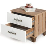 TUGCE ATLANTİK WHITE NIGHTSTAND