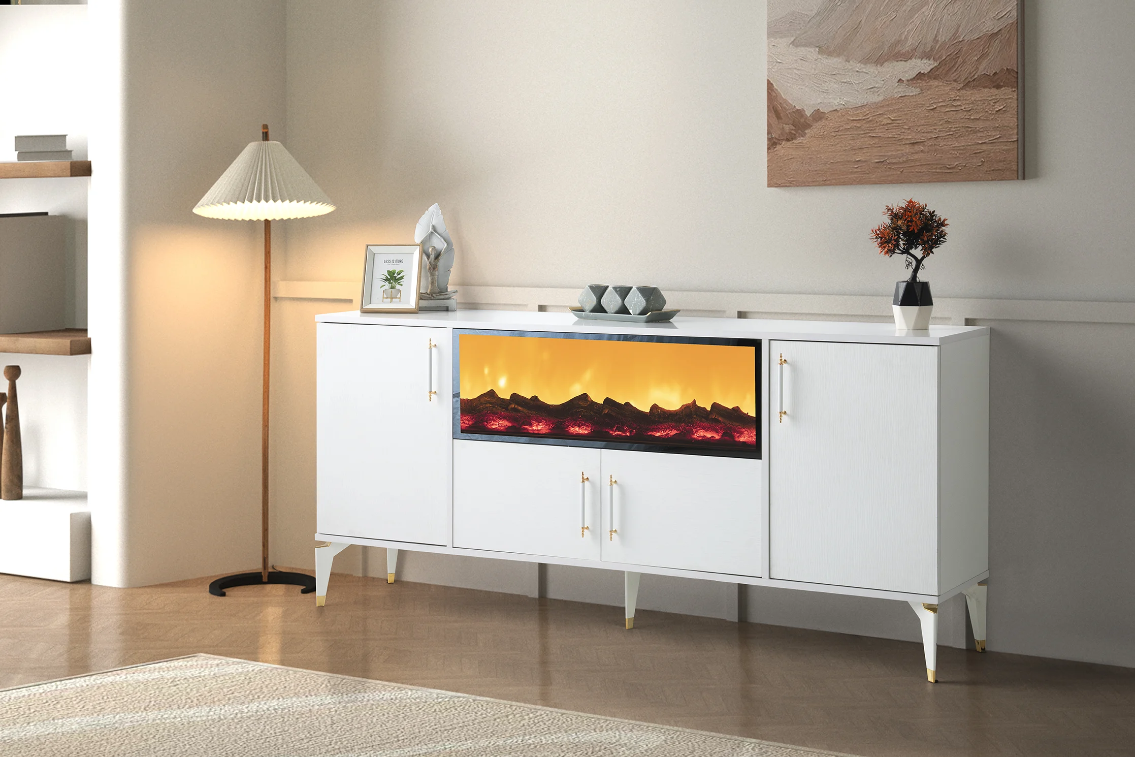 DAMLA CONSOLE WHITE