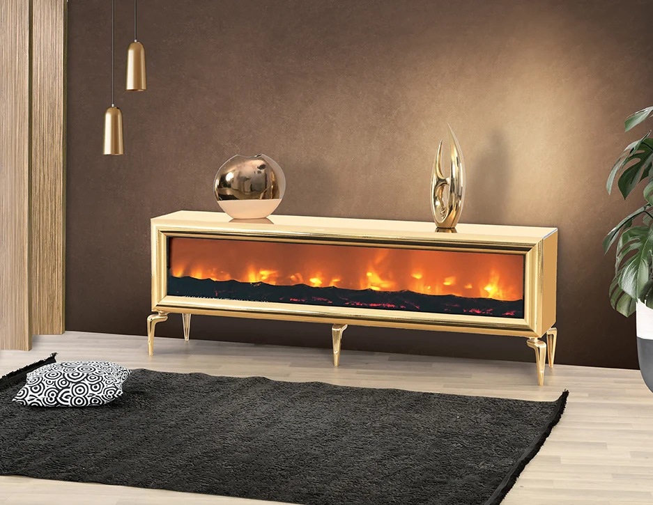 HUMA GOLD TV UNIT